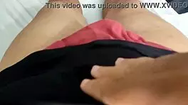 A guest wanted to sleep here, I caught them in a moment, got excited, and did something watch on sheer red.