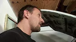 Elizabeth Darling's naughty blowjob and ass licking session