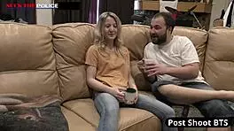 stacy shepard goes on an off-duty welfare check that turns into a steamy encounter with toys and doggystyle action