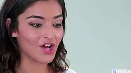 offensive teen aggressively pursues teacher's pussy in classroom