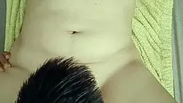 Sexy Teen Loves to Fuck After Taking a Bath with Petite Couple in Homemade Scene