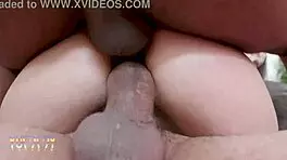 Sensual teen agatha santos first time drinking pee and getting fucked by 4 big cocks with intense first double anal penetration