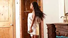 Petite ebony Gia Milana 3-ways 2 BBCs!