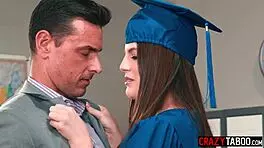 Graduation And Hardcore Bang With Teen Student Fiona Frost