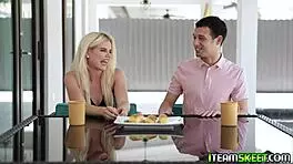 Nikki Sweet And Johnny Sneak Into Bathroom For Wild Fucking!