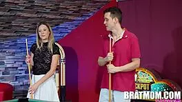 Stepson explores wild sex with mom after dating, featuring big tits and hardcore action