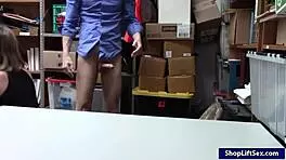 sexy blonde thief blair williams fucked by nasty lp officer