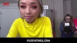 pussyatwill - just takes what he wants from his stepsister - gia dibella krystal davis