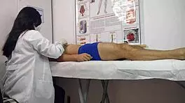 o pau levantou na frente da enfermeira