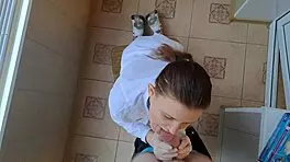 Young Russian Doctor Gave Me A Blowjob At The Appointment Asmr Pov