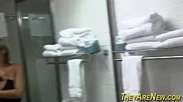 Blonde amateur craves cumshot in POV