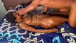 Step dad wakes naughty girl for anal creampie