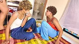 House Sitter Threesome Sex With Sexy Hot Milf Owner