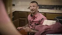 Teen Redhead Visits Neighbor For Help