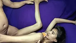 Hot sexy skinny first casting horny couple uttaran20 and sisty