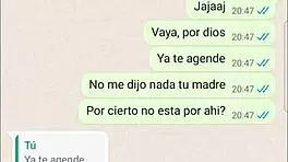 Quiero que cojas otra vez ella no se va a enterar