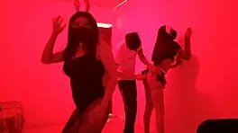 Sensual Dance Between Two Sluts At Virgin's Birthday Party