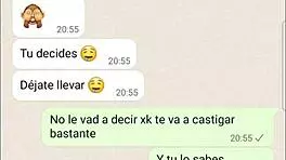 Quiero que cojas otra vez ella no se va a enterar