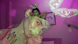 Slim Chick Luna Lynx Intense Anal Fucking