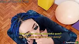 Estudante inocente de 18 anos fazendo boquete pela primeira vez - amopornobr