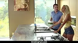 Health conscious pussy hammering with lyra law and codey steele