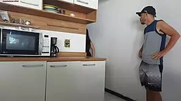 Risky sex while husband showers, almost caught