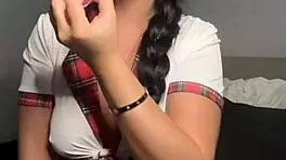 Horny british girl�solo�toy�play