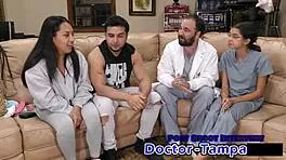 Dr. Tampa Probes Mia's Tight Latina Ass With Gloves!