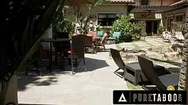 pure taboo busty stepmom lexi luna teaches virgin stepson to fuck with husbands permission