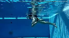 sheril blossom enjoys a hot russian underwater adventure