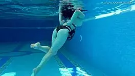 sheril blossom enjoys a hot russian underwater adventure