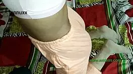 Ladies tailor fucks young Indian girl with big cock at home 😈