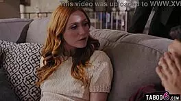 Petite milf prevents teens from fighting in taboo fantasy scenario