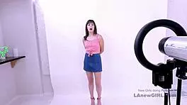 Sultry Brunette Vibe Fucked Hard at Audition