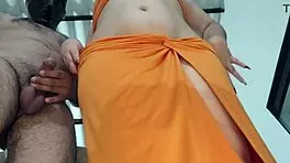 delicious slut bounces big ass on hard cock until he cums