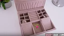 Stepdaughter punished and fucked in the garage