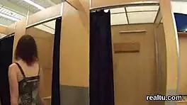 Perfect Czech Girl Teased in Supermarket