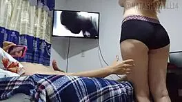 friend invites me to watch a movie and we record a video