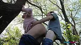 Every Young Man Dreams of Passionate Outdoor Sex with a Mature Woman