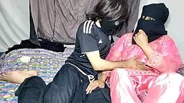 Muslim Girlfriend Rides On Desi Big Cock In Cowgirl Anal Sex