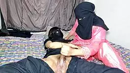 Muslim Girlfriend Rides On Desi Big Cock In Cowgirl Anal Sex