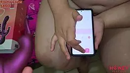 My Holes Perforated With App-Controlled Rabbit Vibrator!