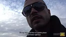 Heartbroken Girl Cheats For Cash With Handsome Stranger