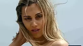 Italian Petite 18+ Milf Model Francy Torino Does Outdoor Striptease