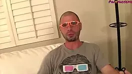 i get a hardcore fucking from a young man as a brunette milf