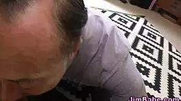 Spex euro teen blowing cock