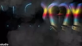 Colombian Beauty Sofia Grace Fucks Four Big Studs with Double Anal DP