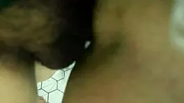 thai housewife gets fucked in bathroom by boss