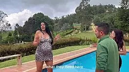 Pregnant Milf Allison Sweet Fucks Clients with Blowjobs, Doggystyle, Riding, and Cunilingus to Secure Sale Part 1