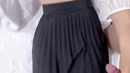 the young vietnamese amateur in her homemade room fingers her hairy wet pussy to dripping orgasm